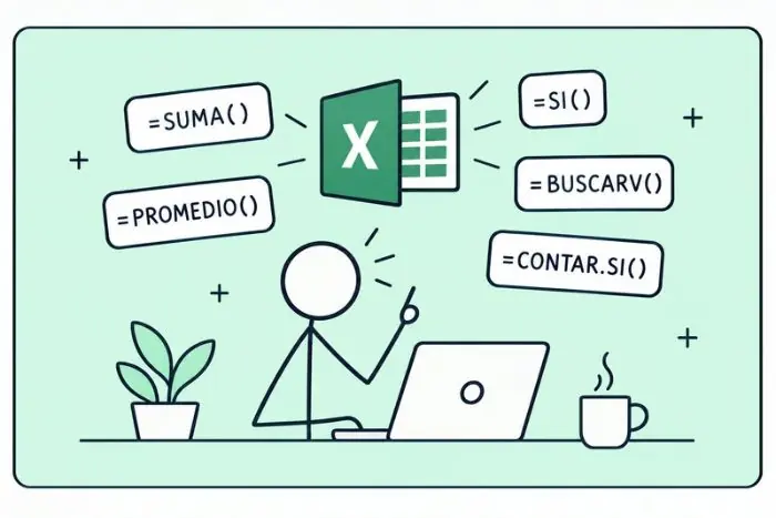 5 formulas para excel