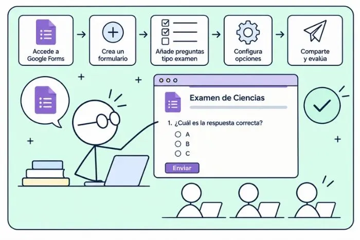 Cómo crear un examen Google Forms