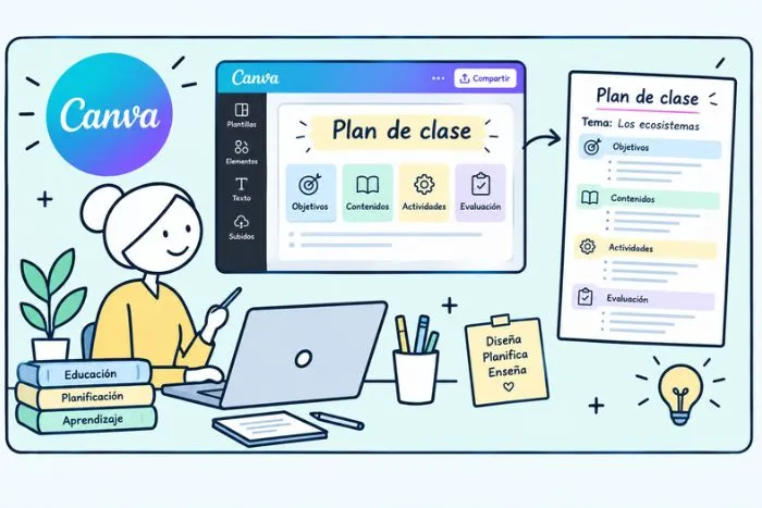 Plan de Clase en Canva para Docentes
